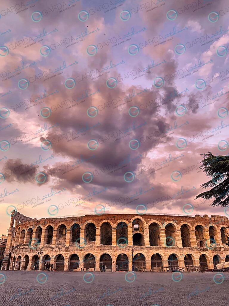 Verona – Arena by sunset