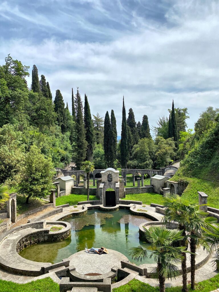 Vittoriale degli Italiani – the fountain