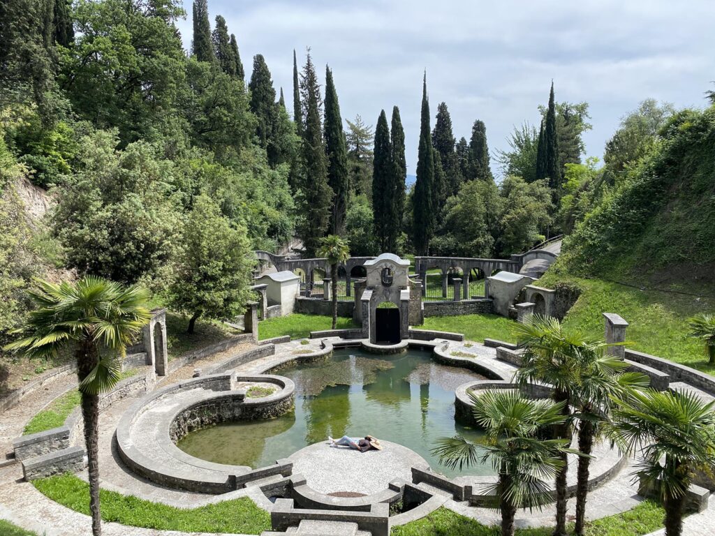 Vittoriale degli Italiani – the fountain