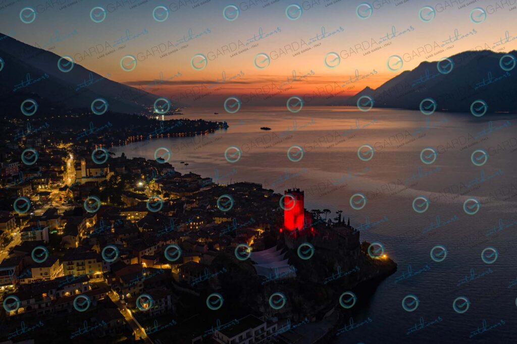 Malcesine – drone overview