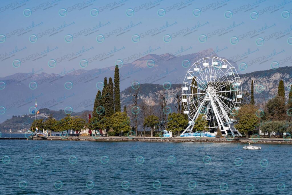 view – ferris wheel of Bardolino